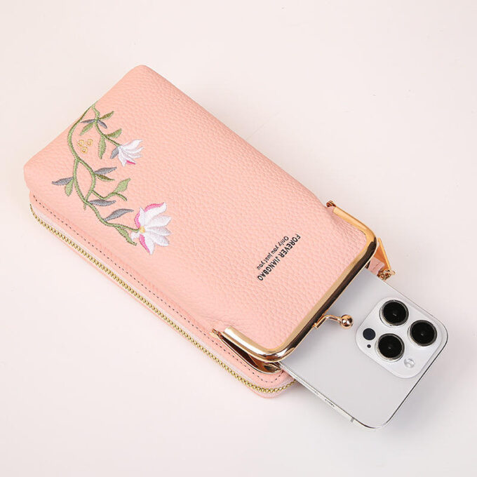 Korean Embroidery Floral Bag