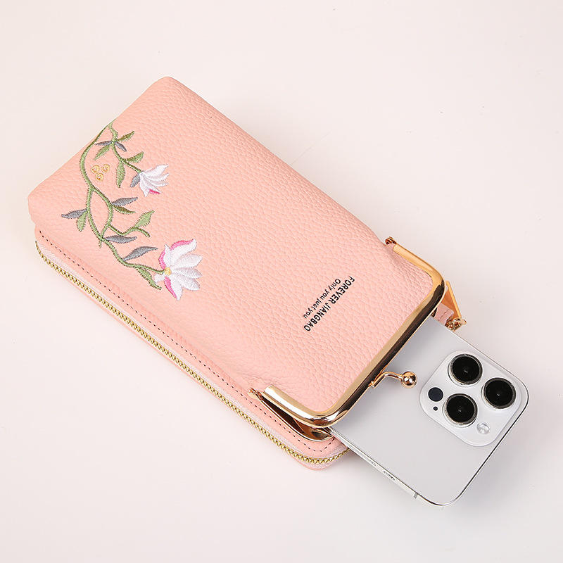 Korean Embroidery Floral Bag