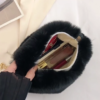 Korean Style Luxurious Plush Fur Crossbody Bag for Women