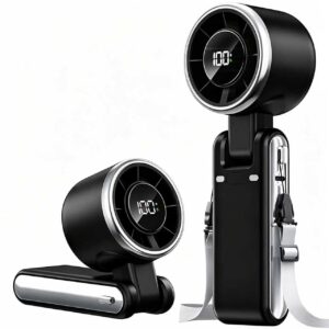 3-in-1 Multifunctional USB Fan with Powerful Brushless Silent Motor