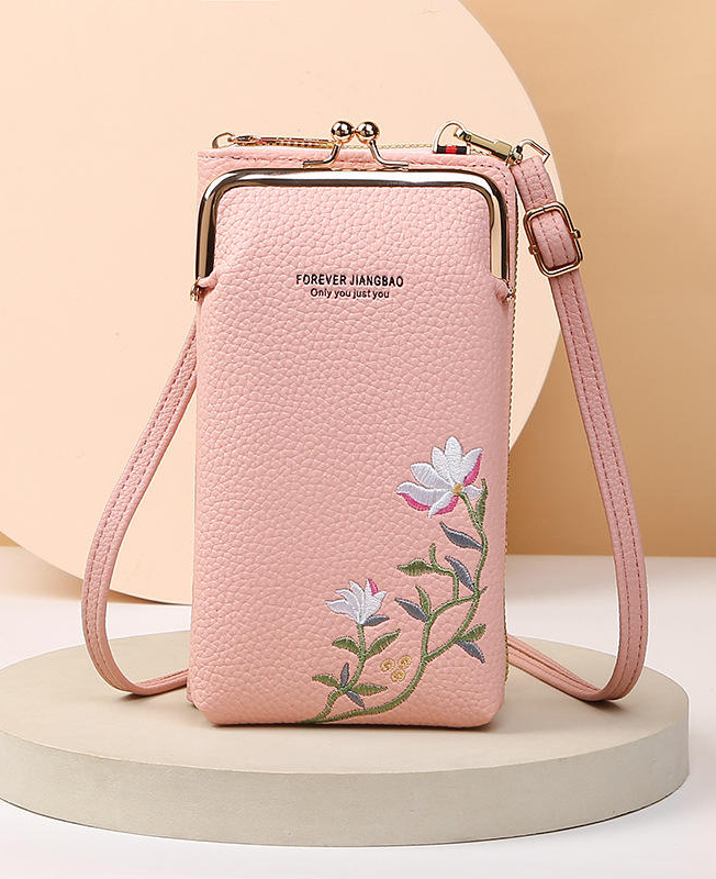 Korean Embroidery Floral Bag