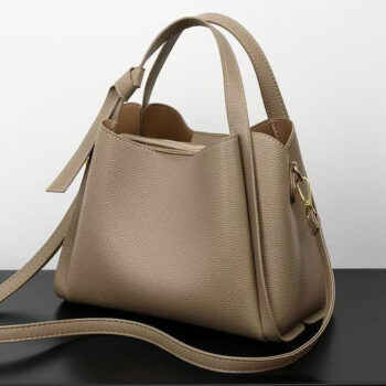 Classic soft leather bag for women